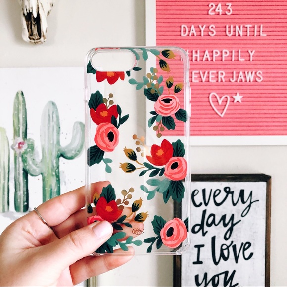 Rifle Paper Co. Accessories - RIFLE PAPER CO > Rosa iPhone 6/7/8+ Case